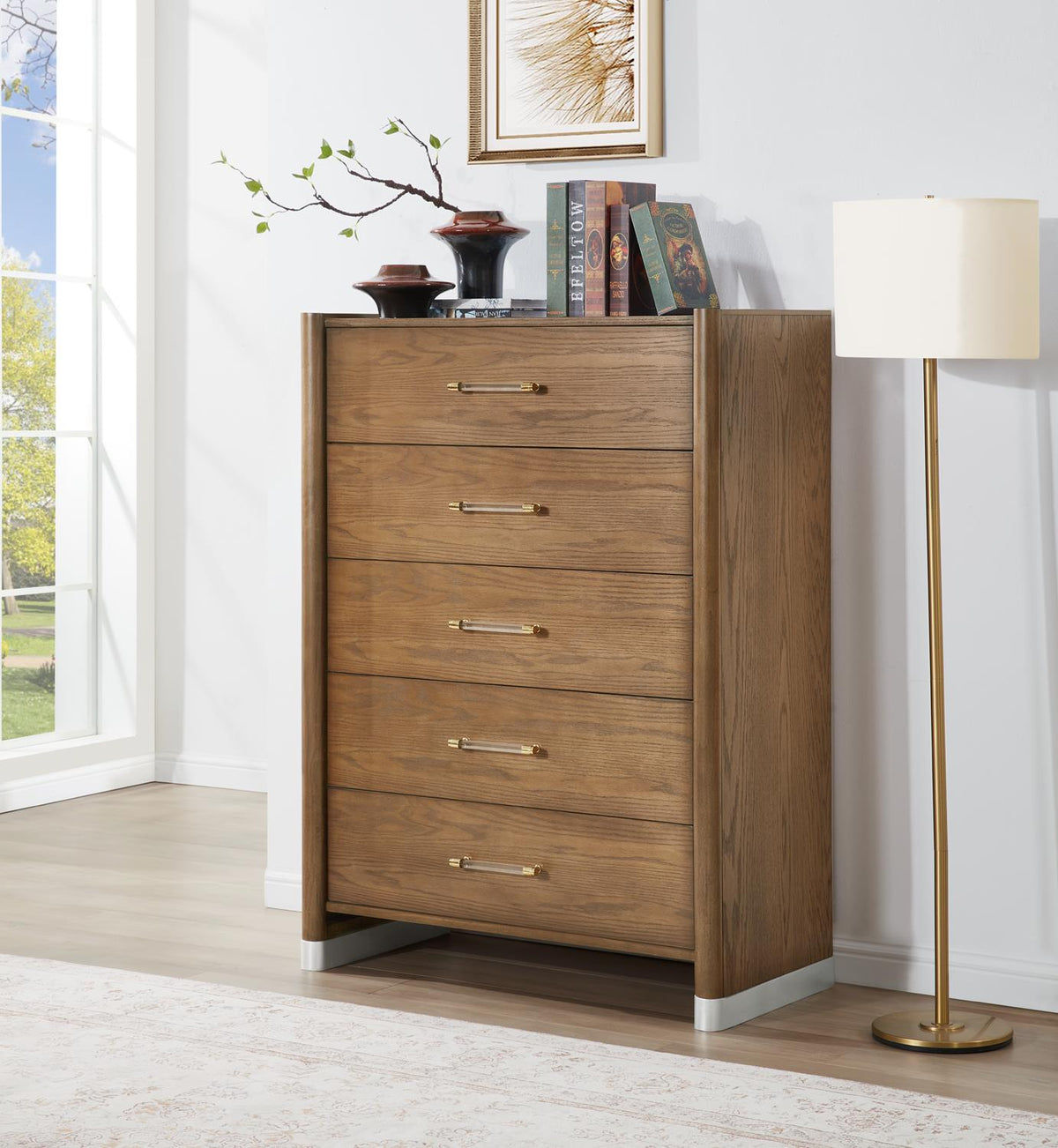 Warm Brown Canopy Bedroom Collection