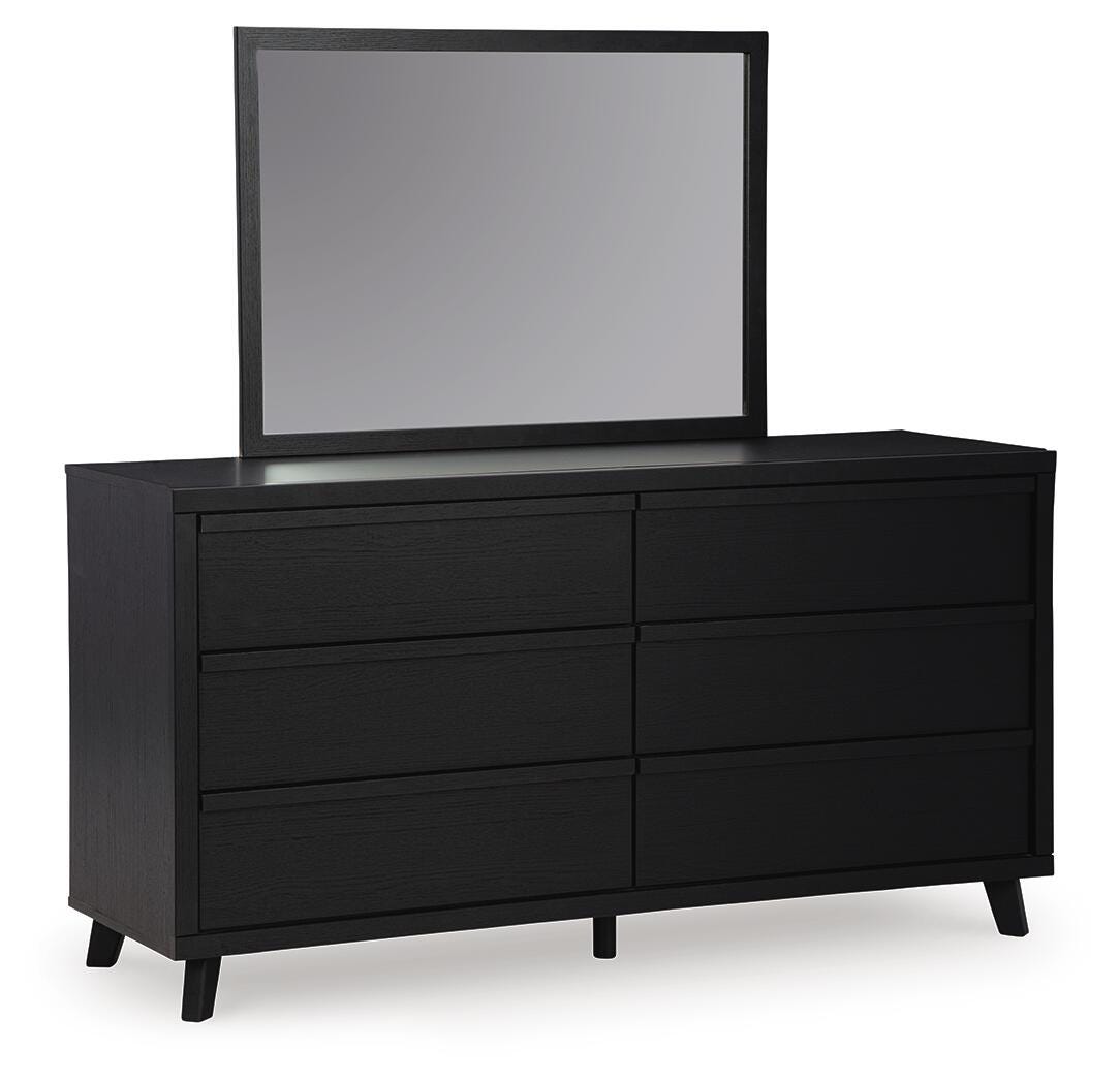 Danziar Dresser with Mirrors