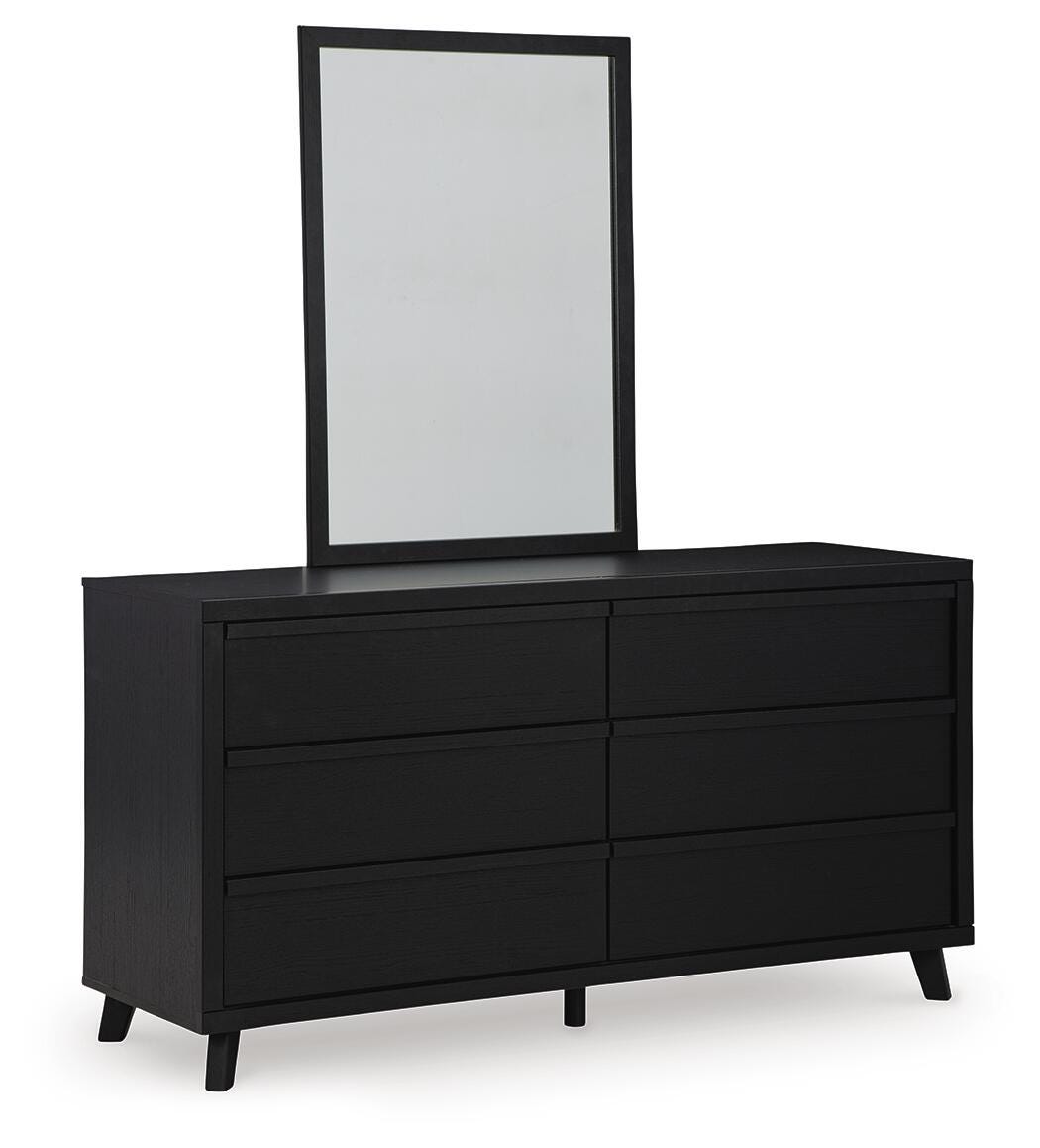Danziar Dresser with Mirrors