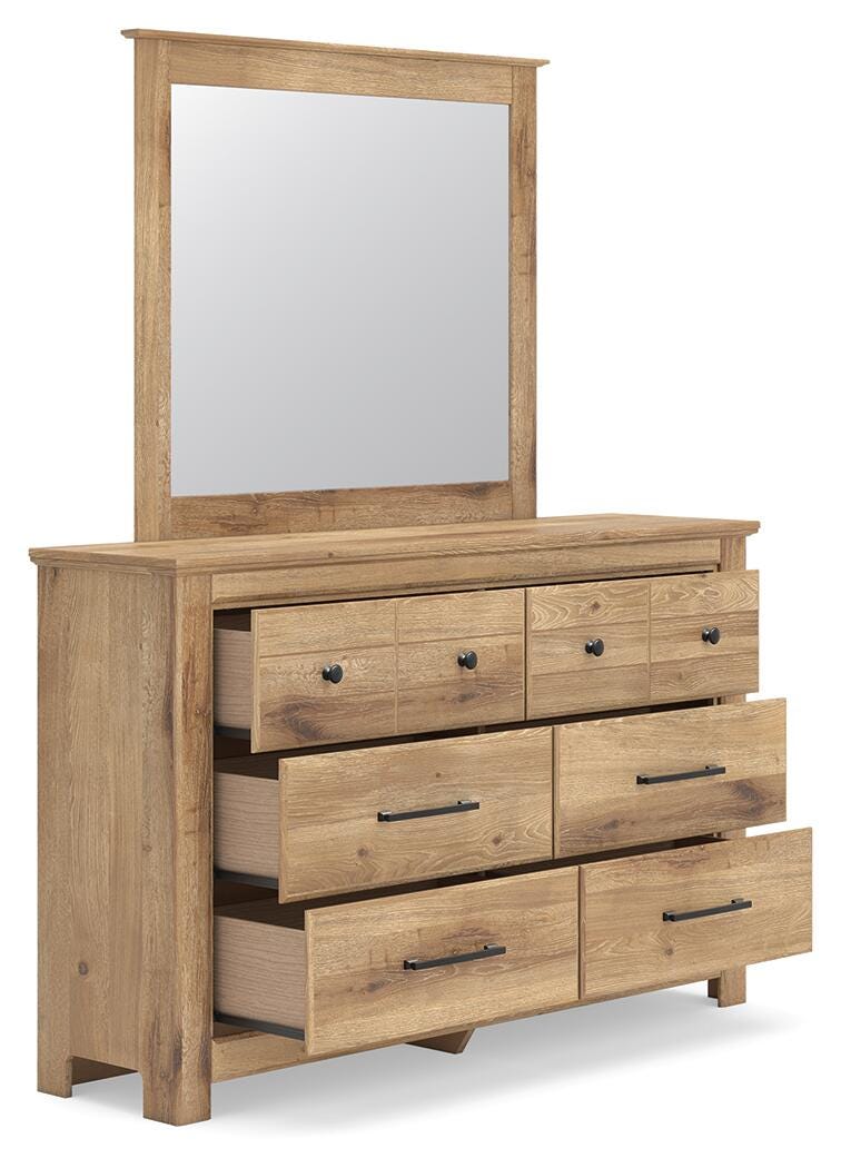 Makidern Dresser with Mirror by Ashley - image 3