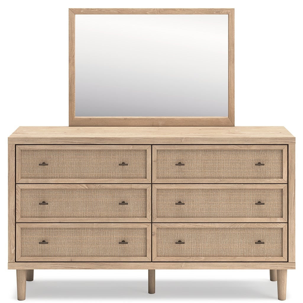 Cielden Queen Panel Headboard, Dresser, Mirror and Chest