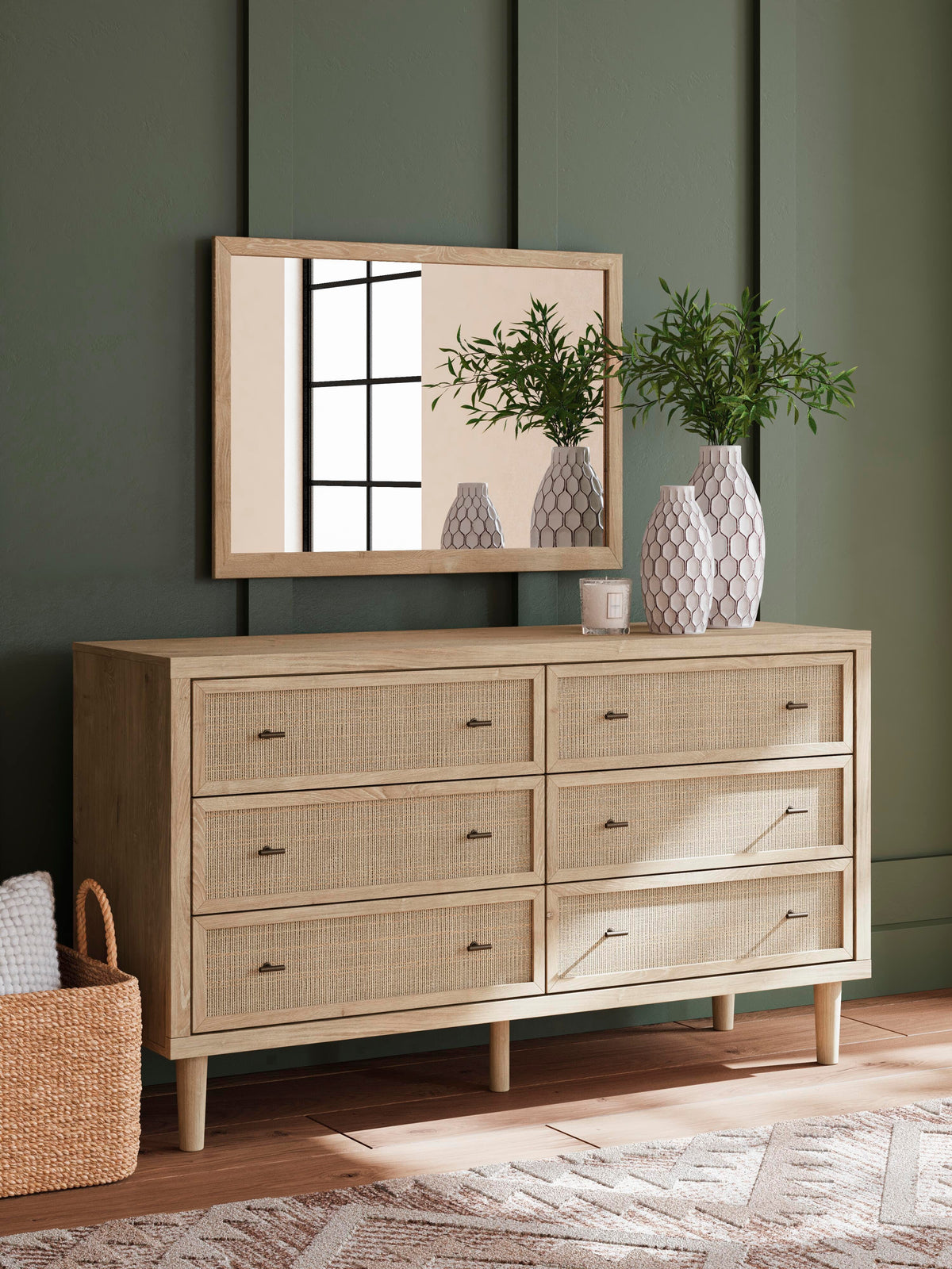 Cielden Dresser with Mirrors