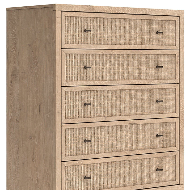 Cielden Five Drawer Wide Chest