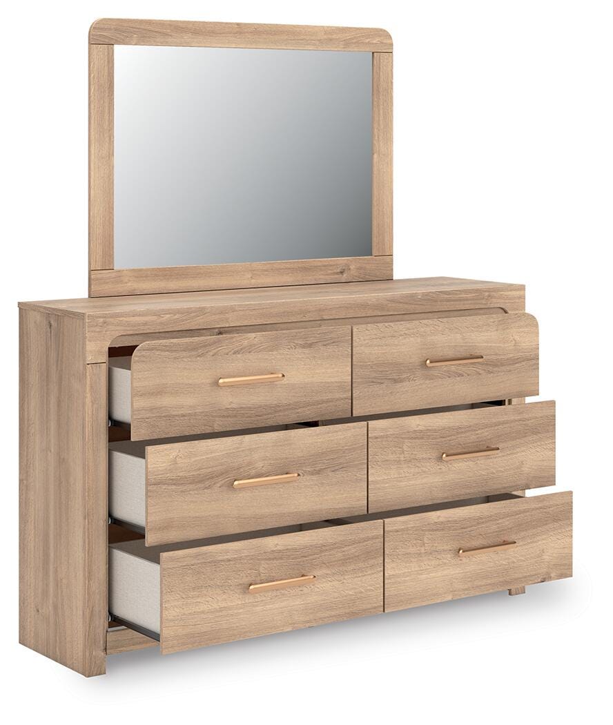 Kinlanni Dresser with Mirrors