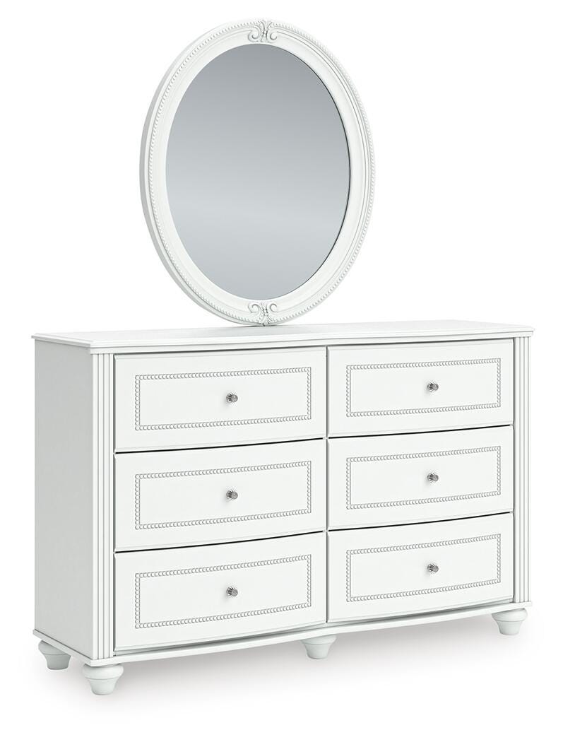 Kozlani Dresser with Mirrors