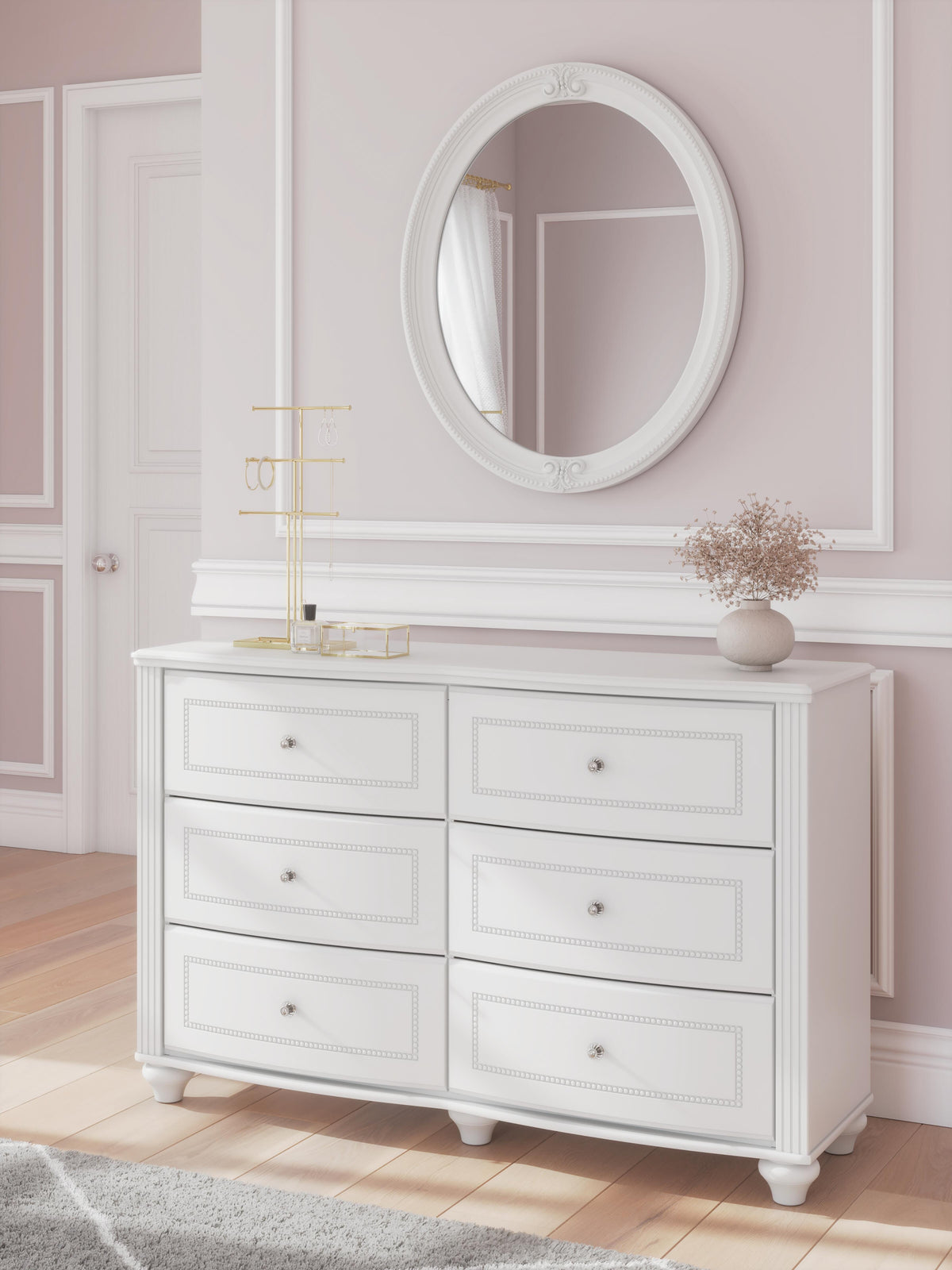 Kozlani Dresser with Mirrors