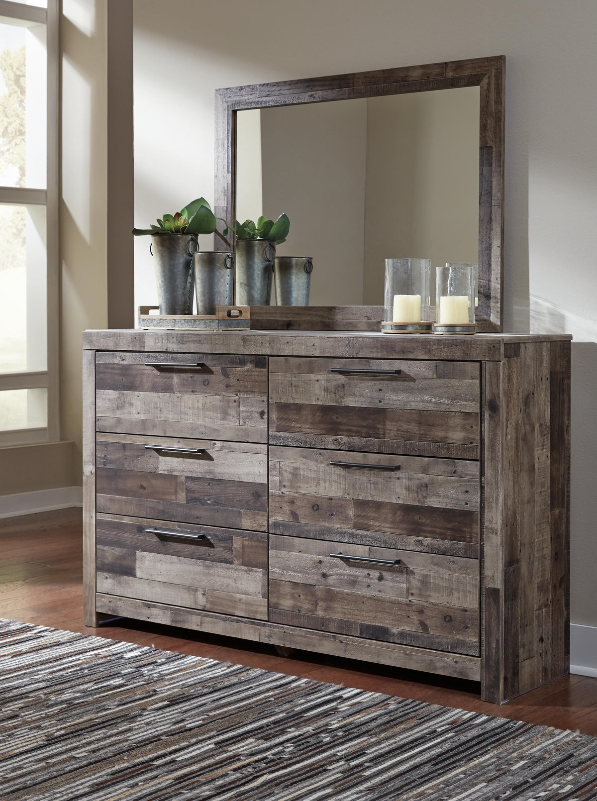 Derekson Dresser with Mirrors