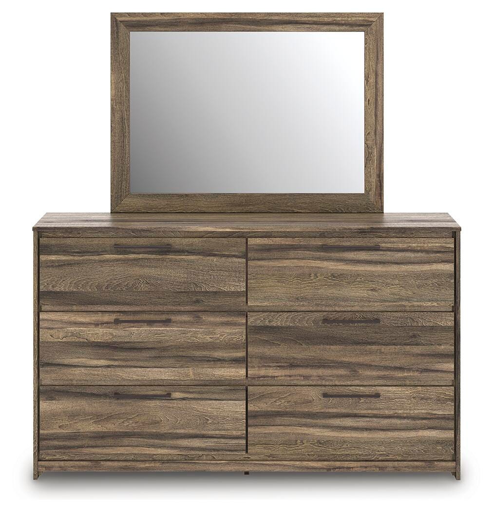 Elbrim Dresser with Mirrors