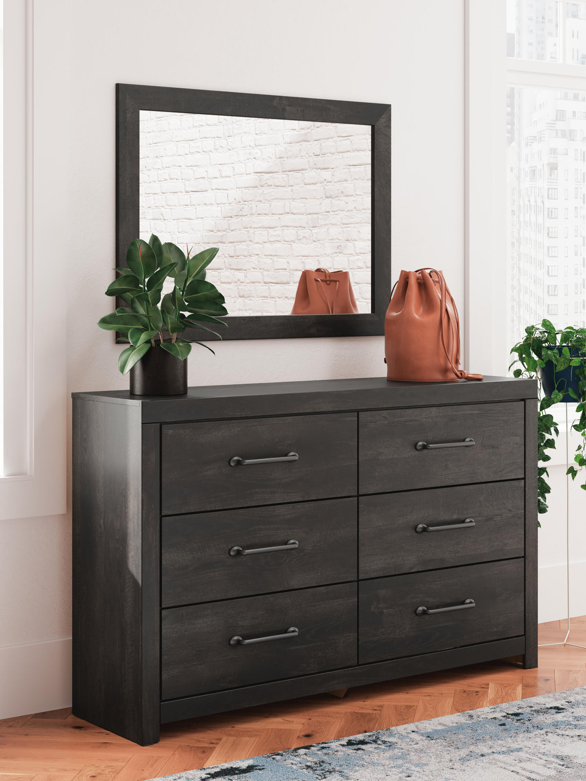 Hollivern Dresser with Mirrors