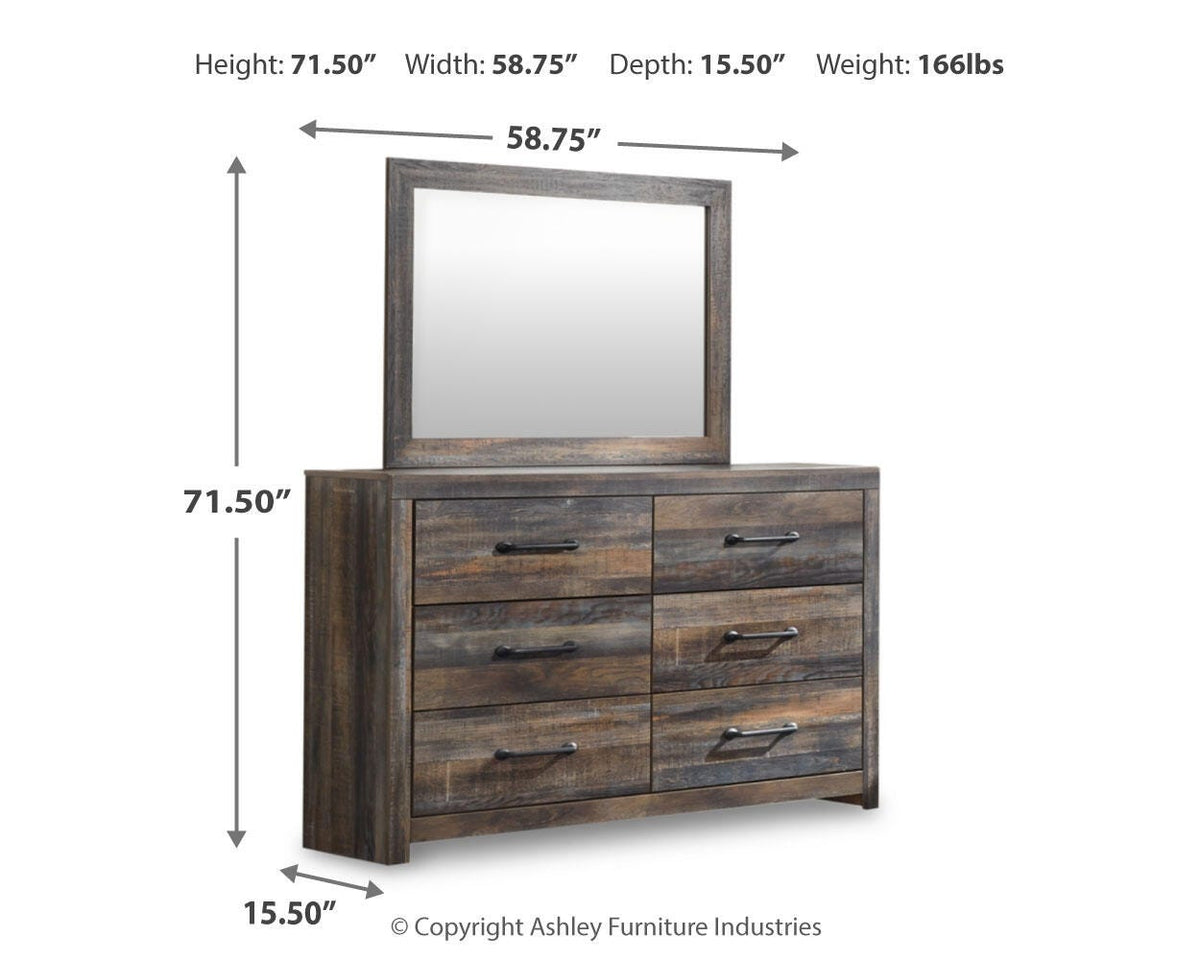 Drystan Dresser with Mirrors