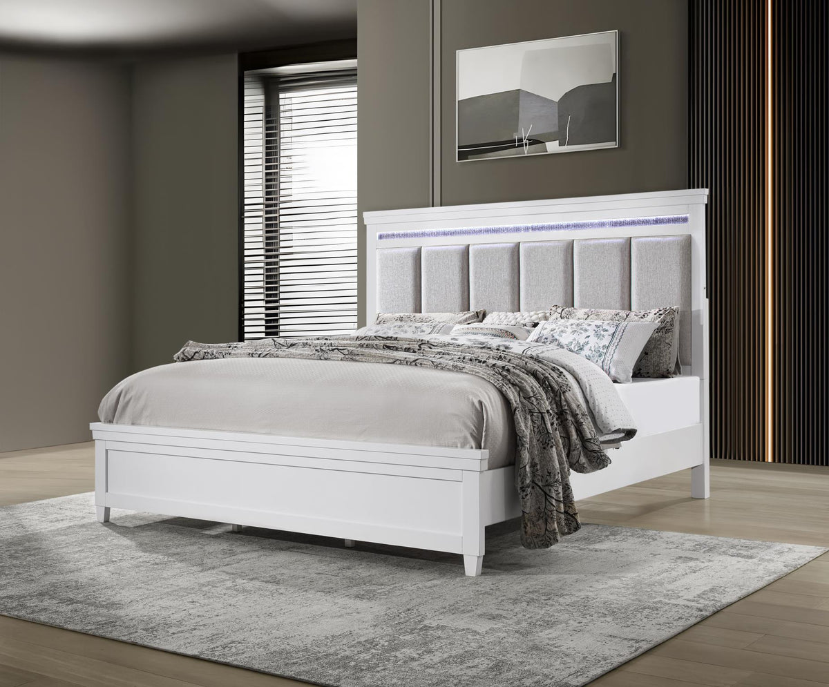 White LED Bedroom Collection (Lighting Throughout)
