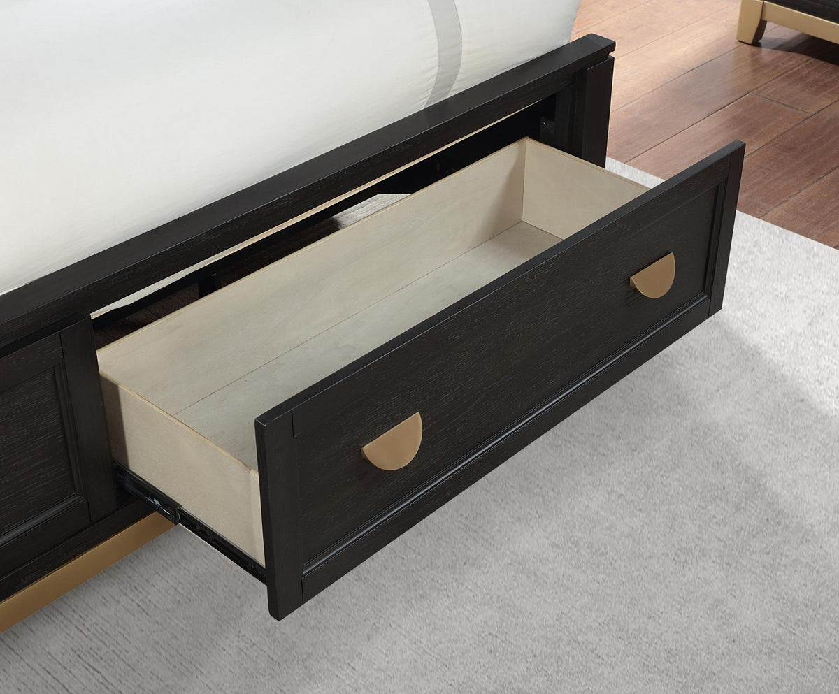 Black & Gold Bedroom Collection