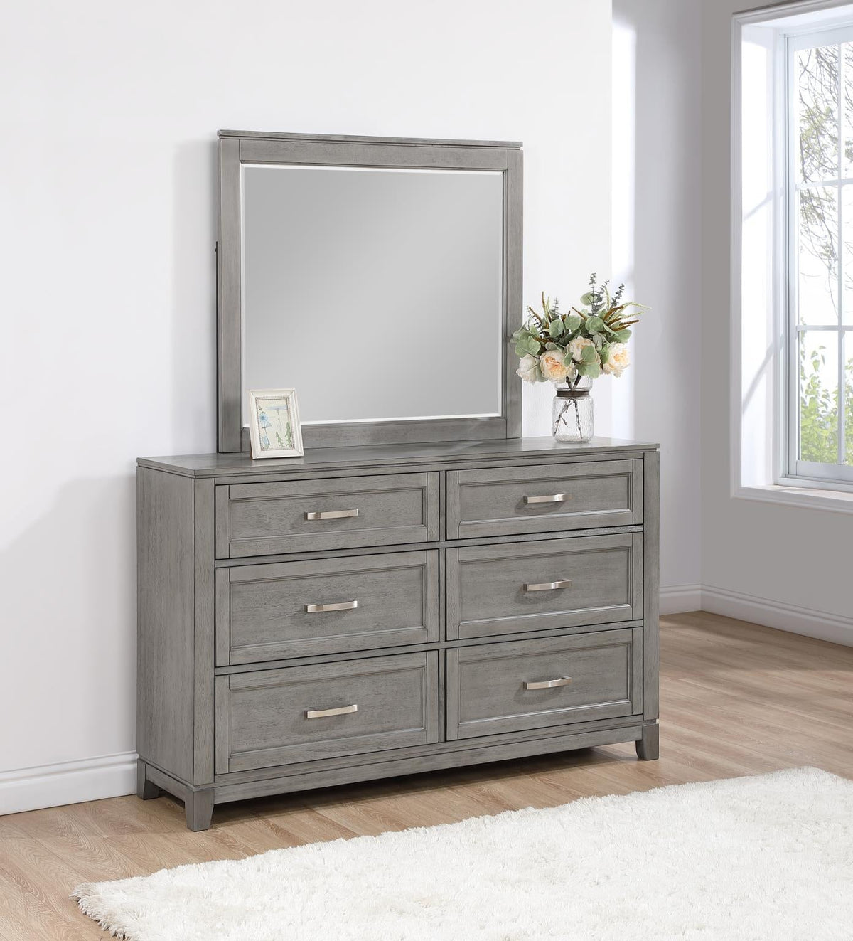 Gray Modern Bedroom Collection
