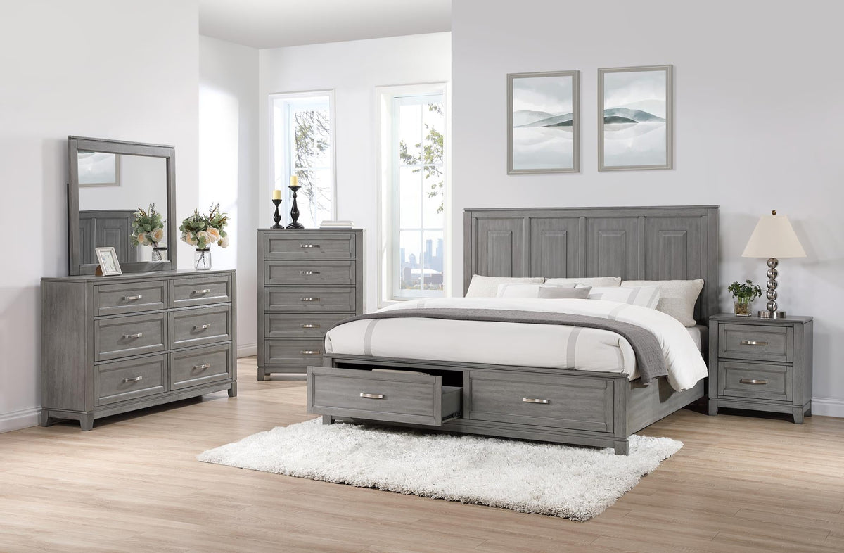 Gray Modern Bedroom Collection