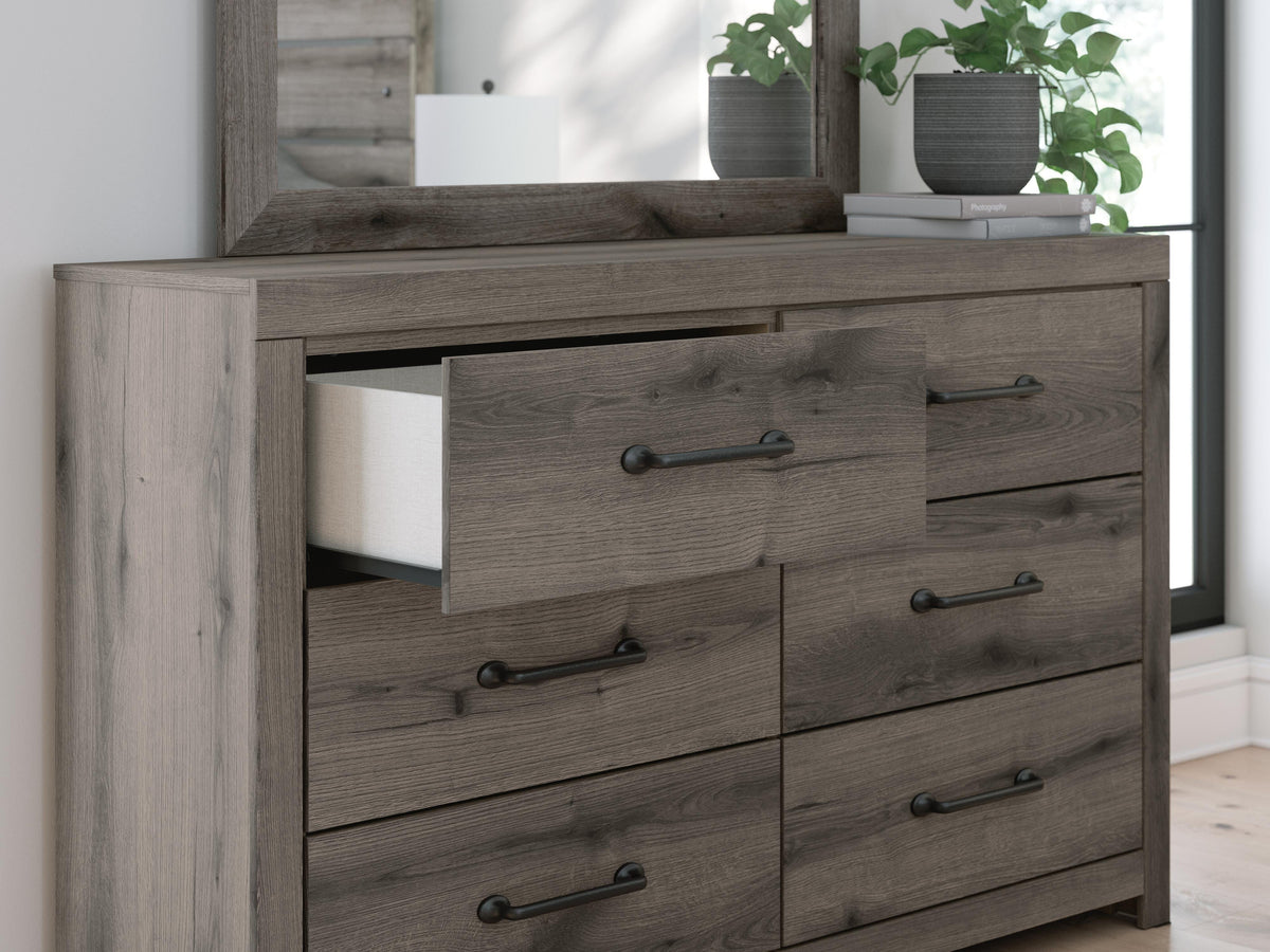 Graystorm Dresser with Mirrors