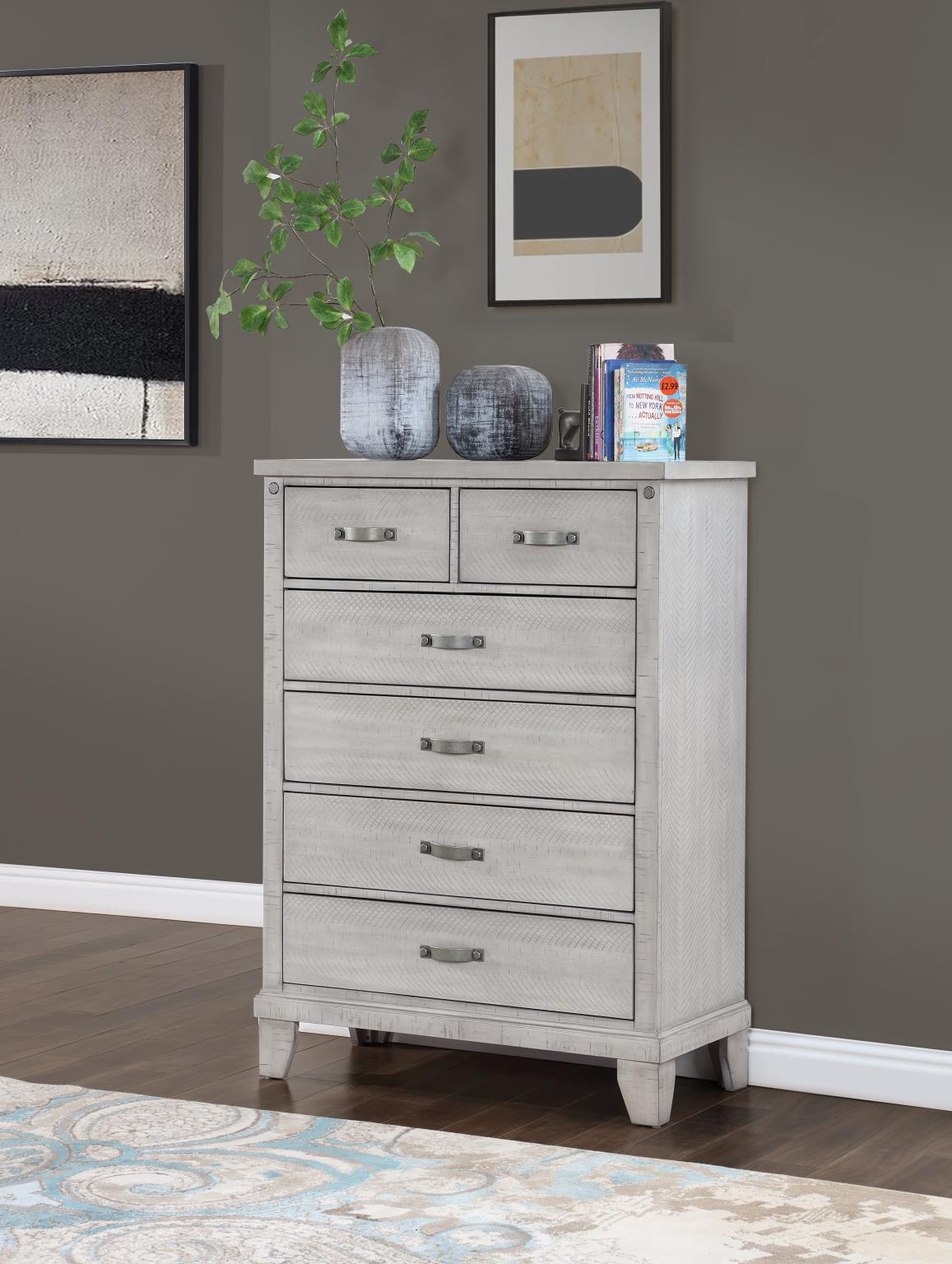 Rustic Gray Mirror