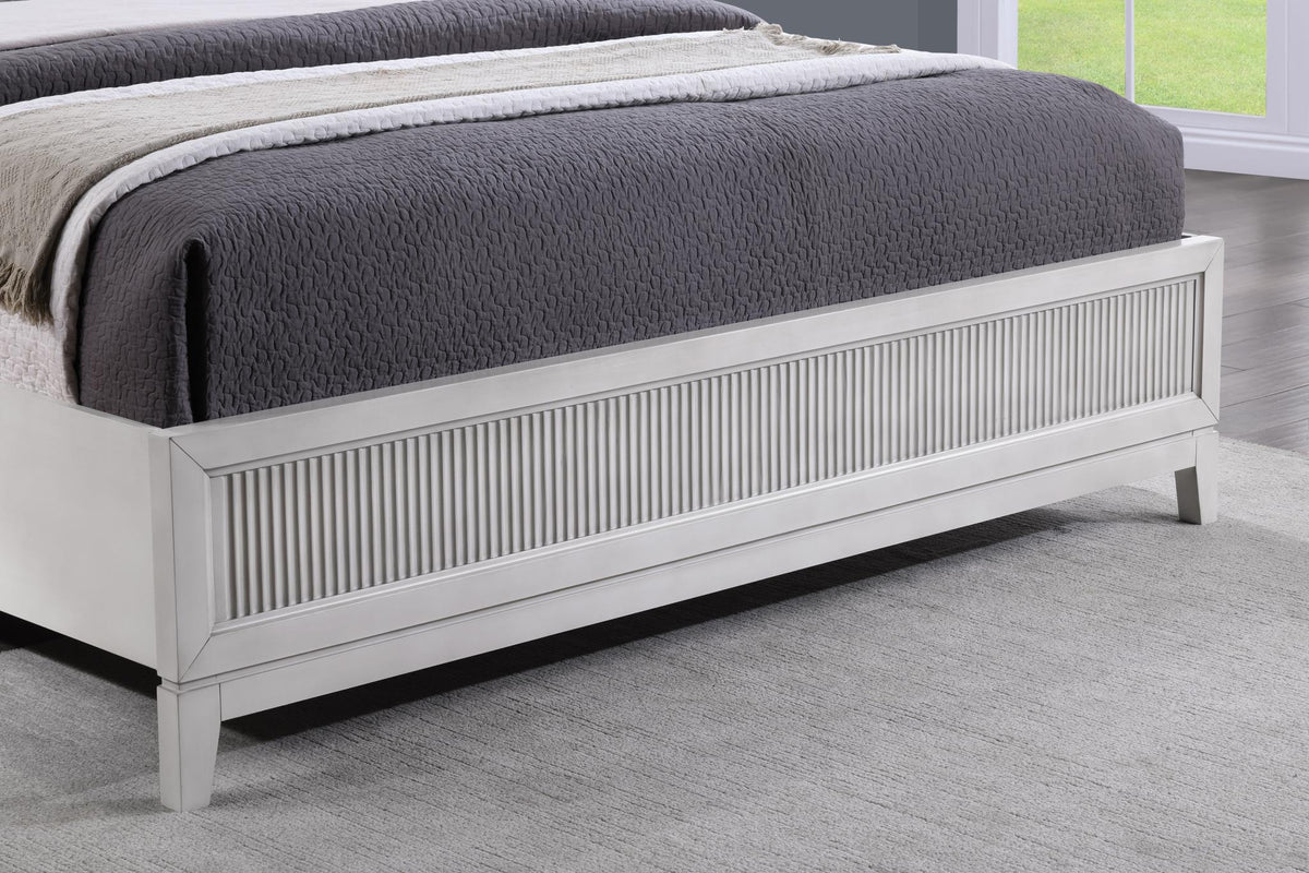 Beige LED Bedroom Collection