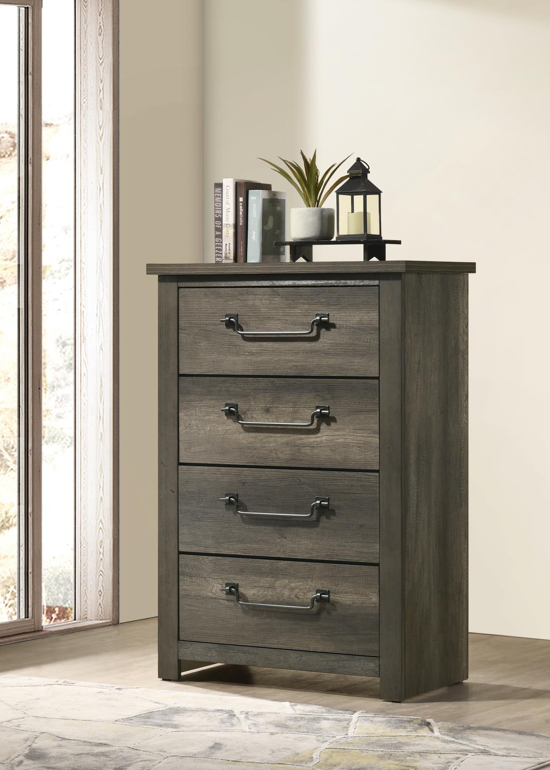 Ash Gray Bedroom Collection