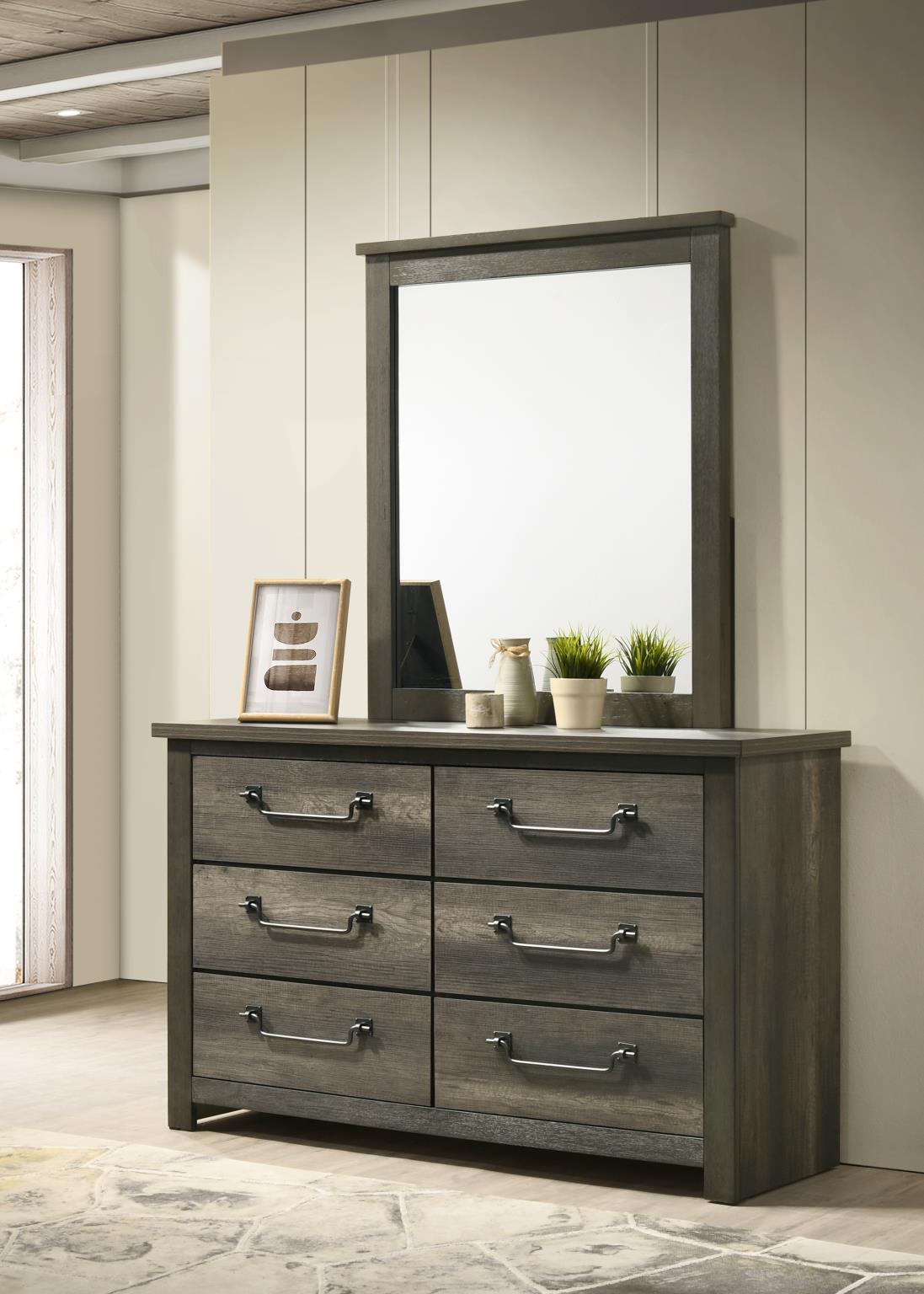 Ash Gray Bedroom Collection
