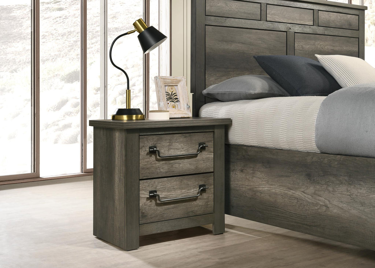 Ash Gray Bedroom Collection