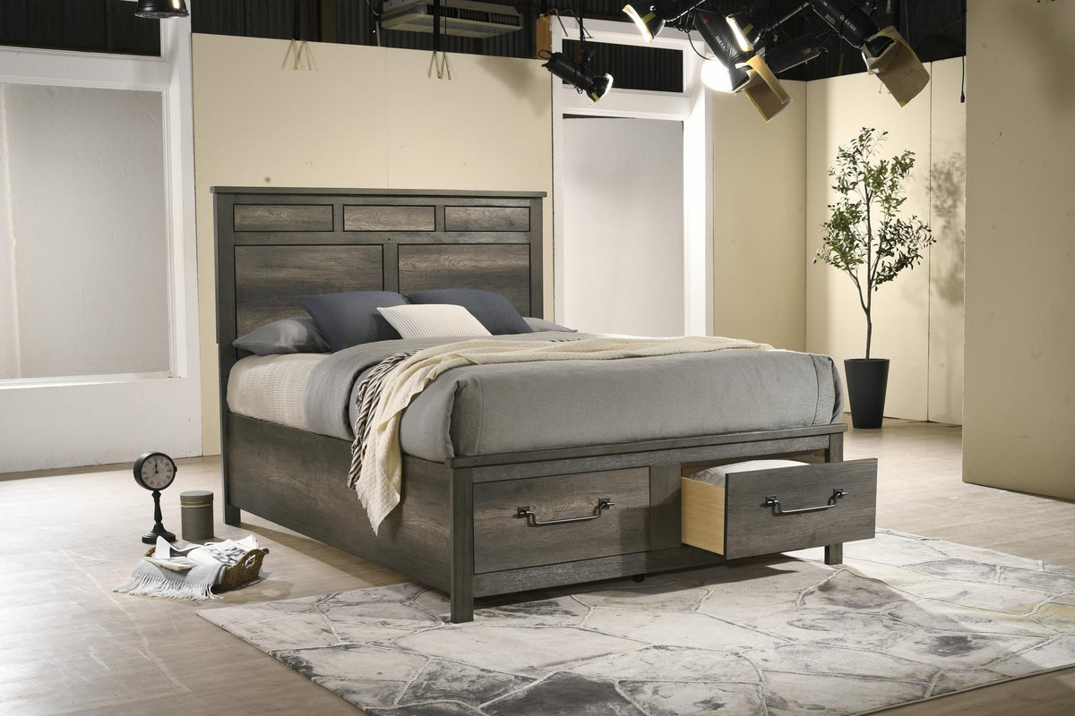Ash Gray Bedroom Collection