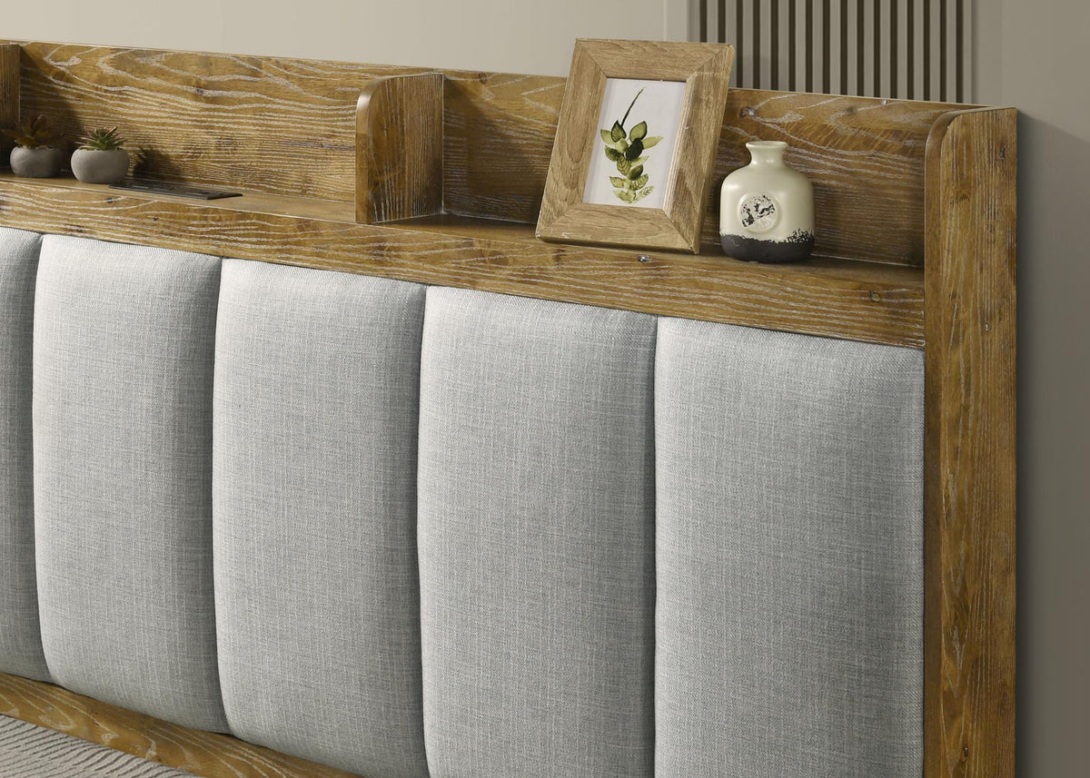 Light Aspen Oak Bedroom Collection