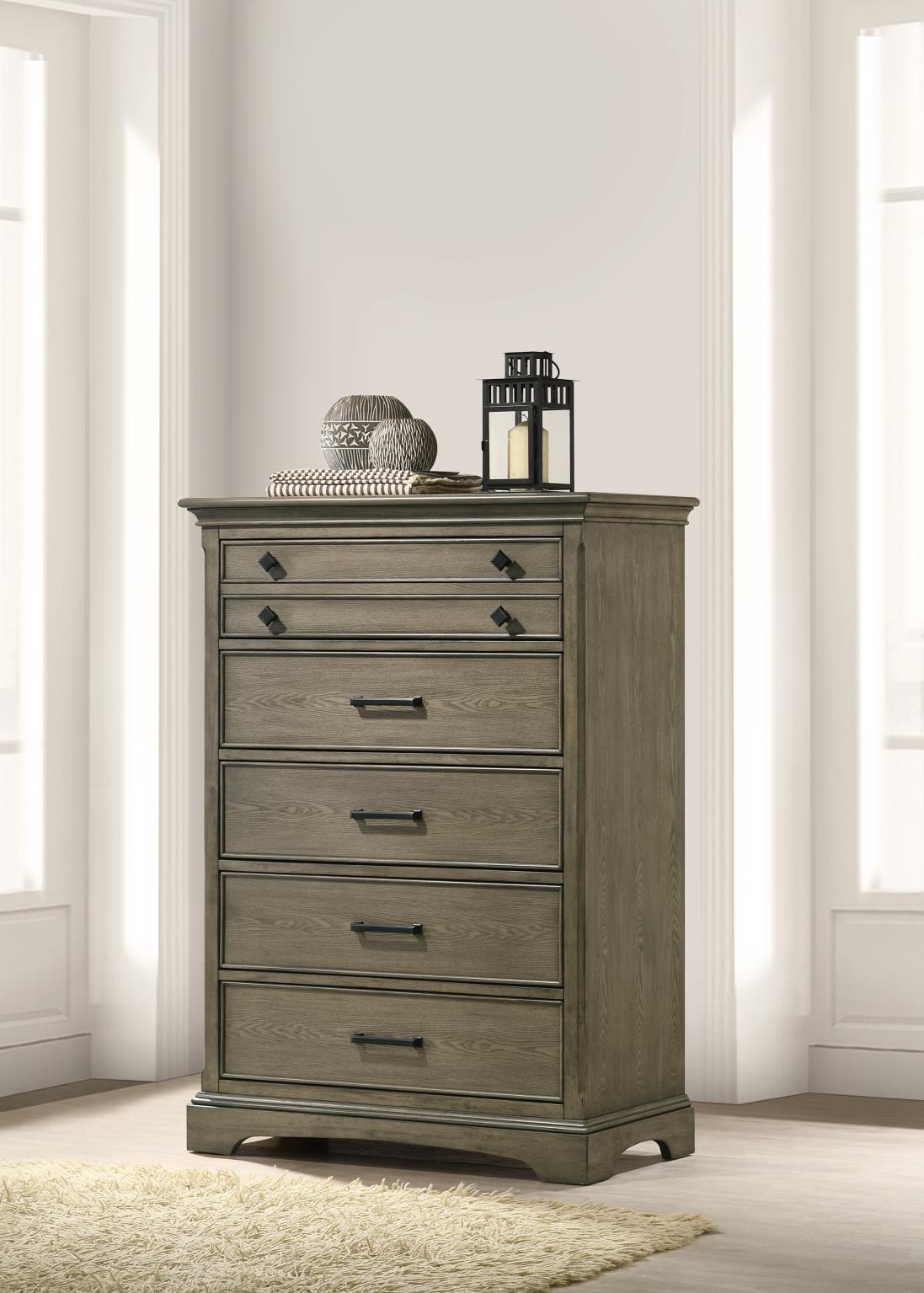 Medium Dark Ash Bedroom Collection