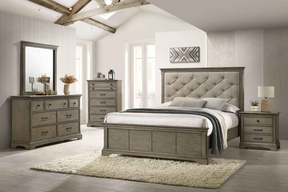 Medium Dark Ash Bedroom Collection
