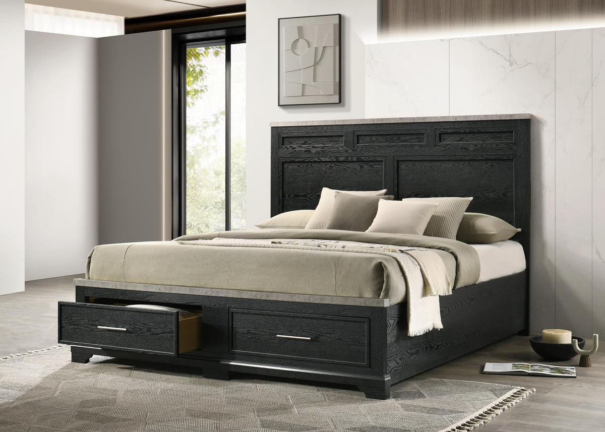 Black Contemporary Bedroom Collection