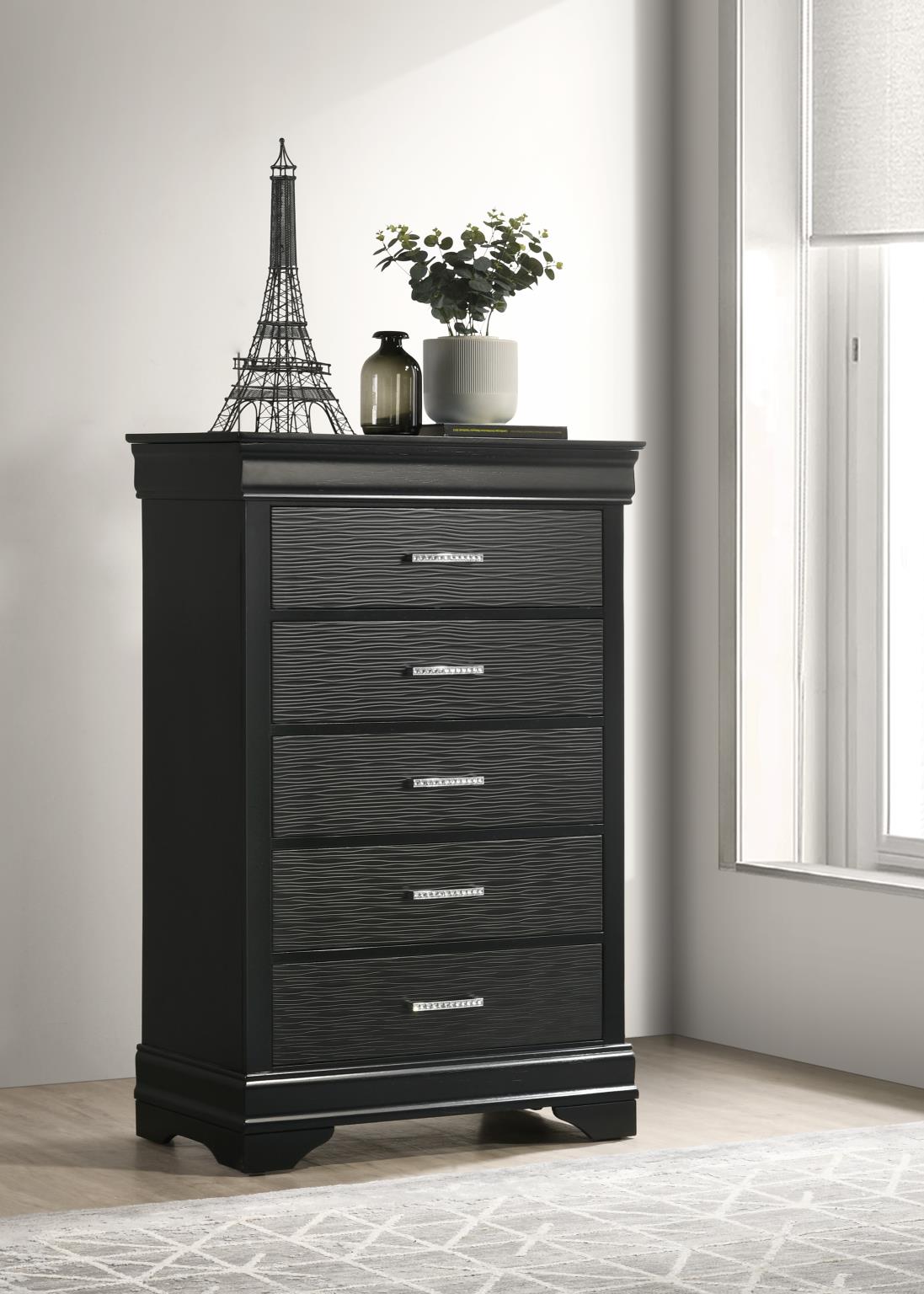 Black LED Bed Frame Collection