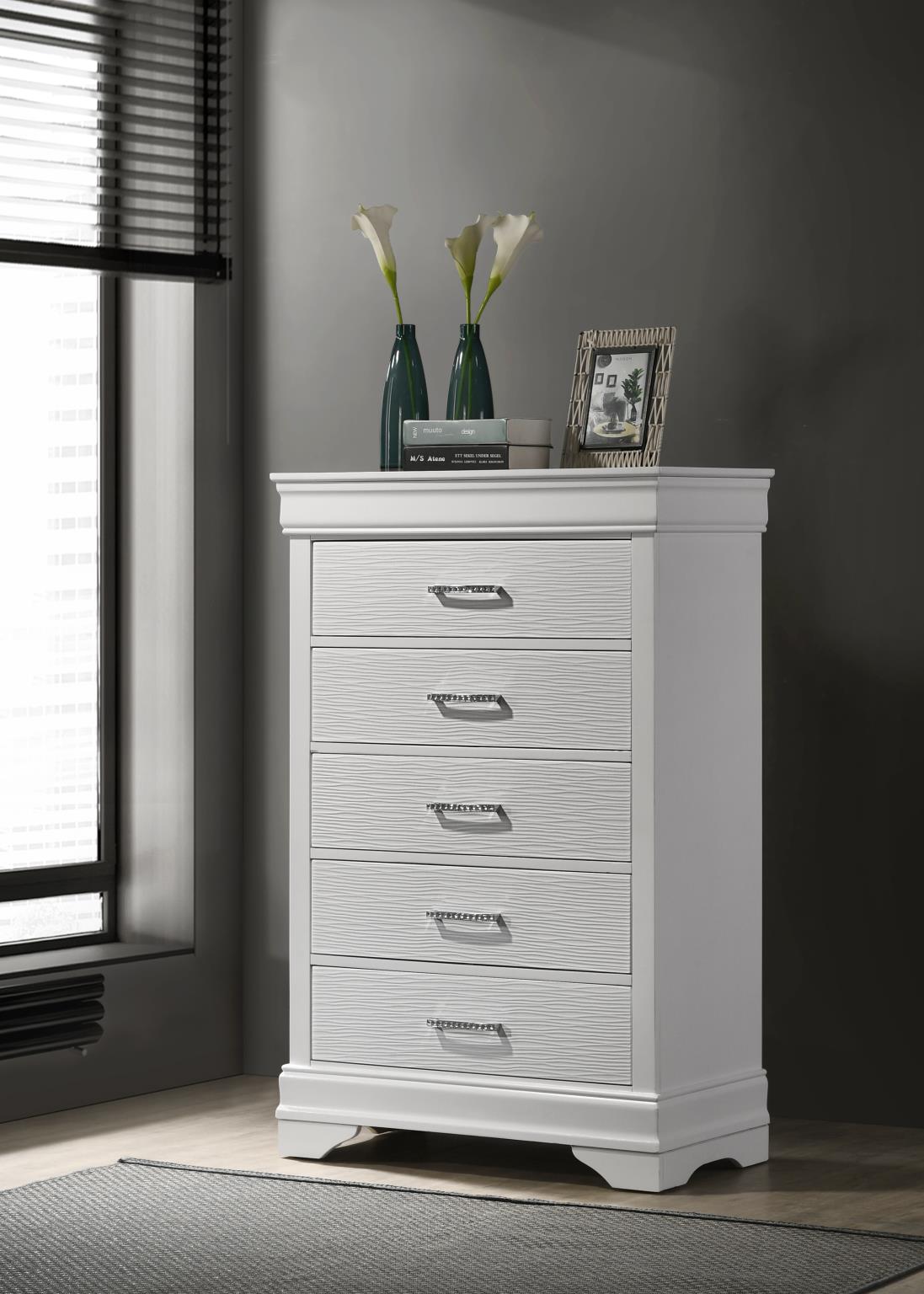 White LED Bed Frame Collection