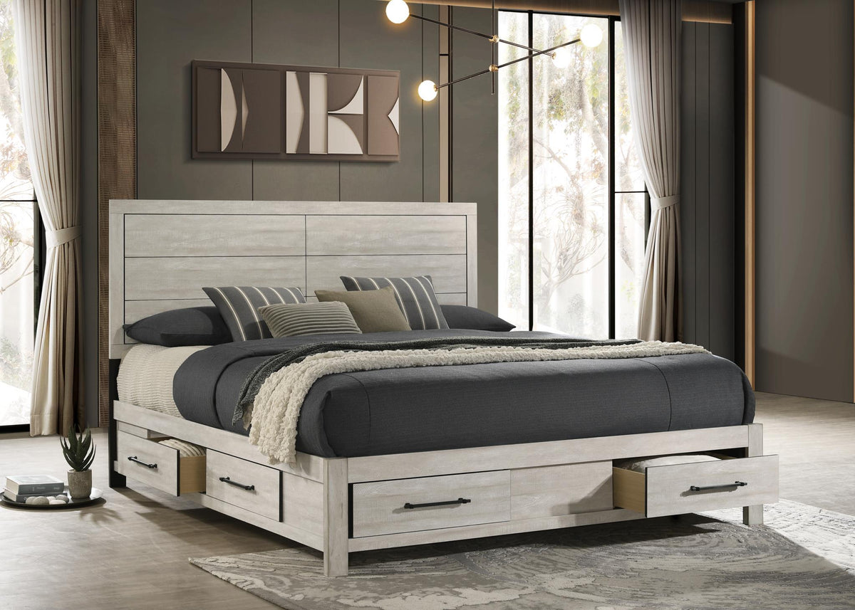 Dusty Gray Oak Bedroom Collection