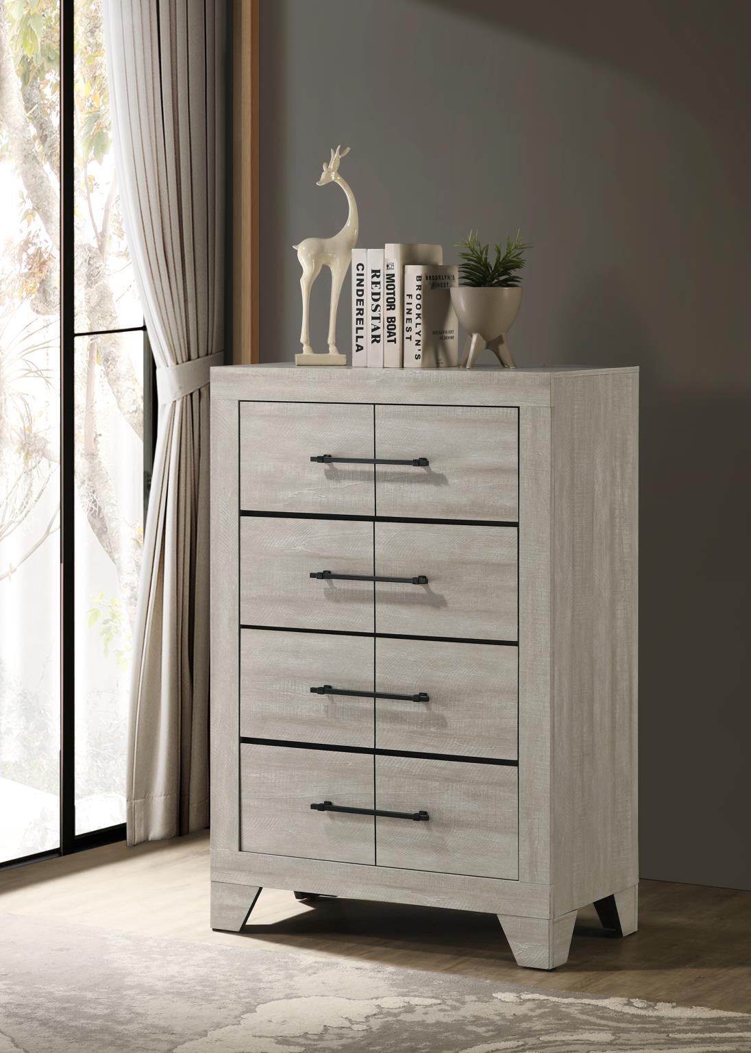 Dusty Gray Oak Bedroom Collection