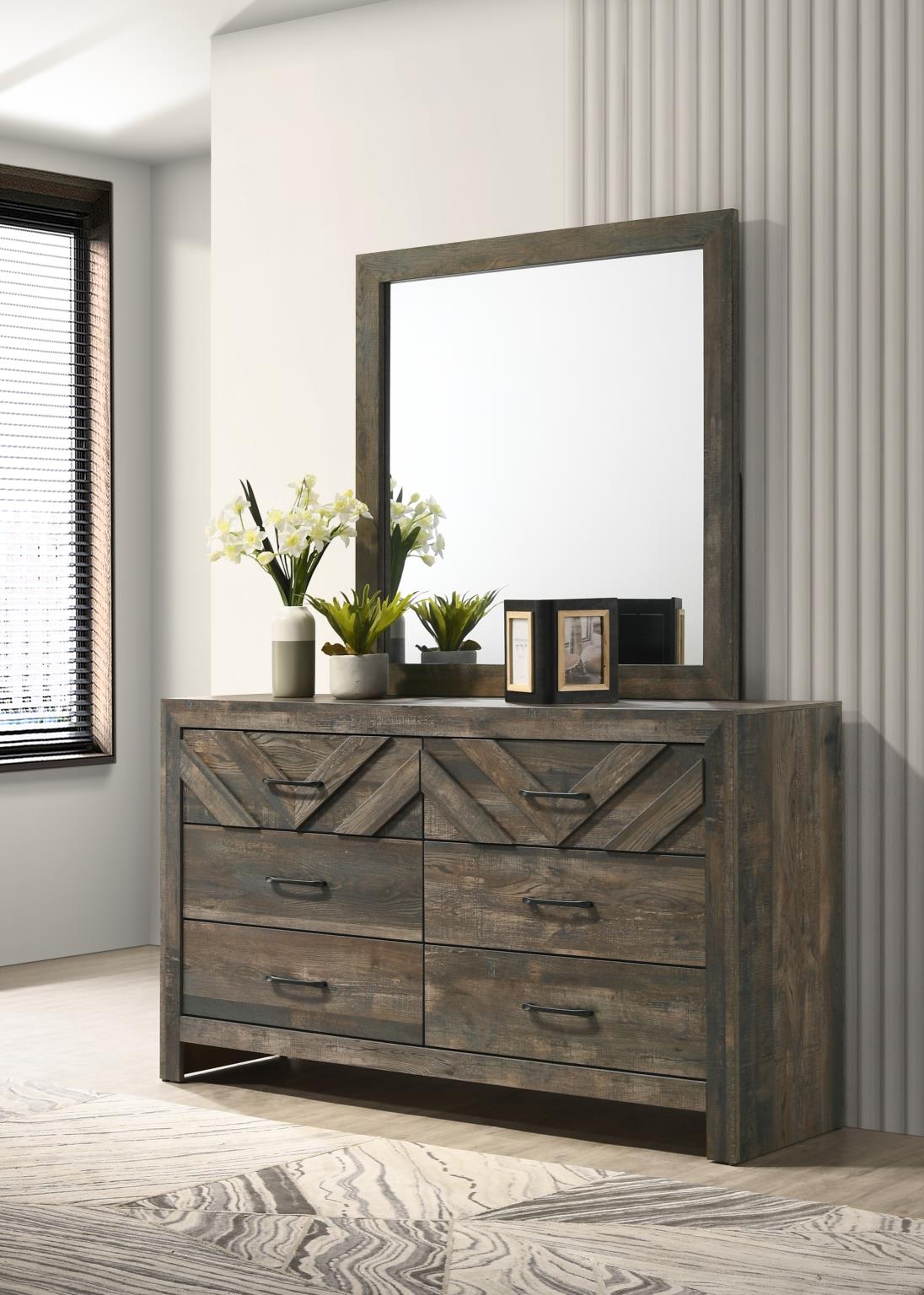Antique Brown Bedroom Collection