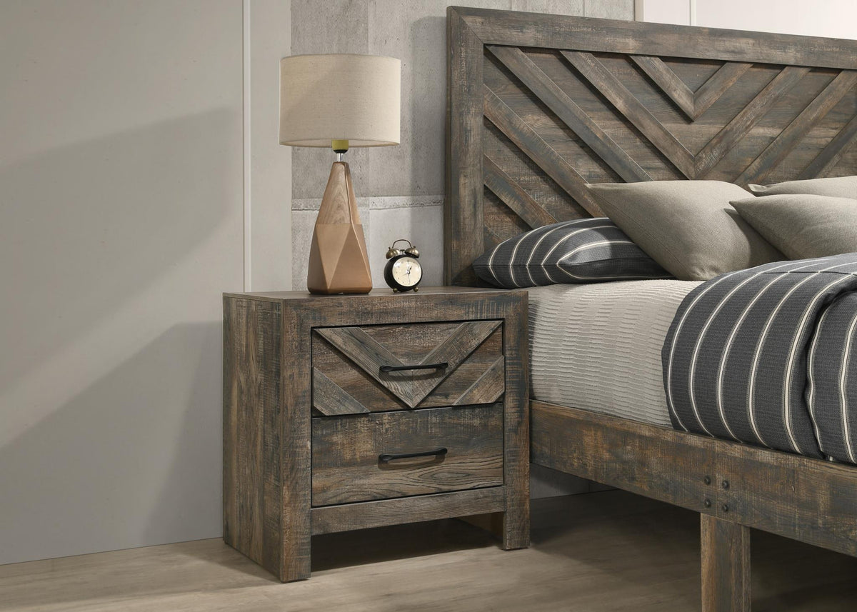 Antique Brown Bedroom Collection
