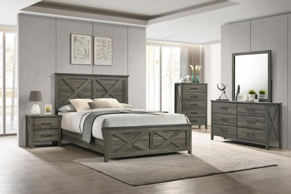 Rustic Gray Bedroom Collection