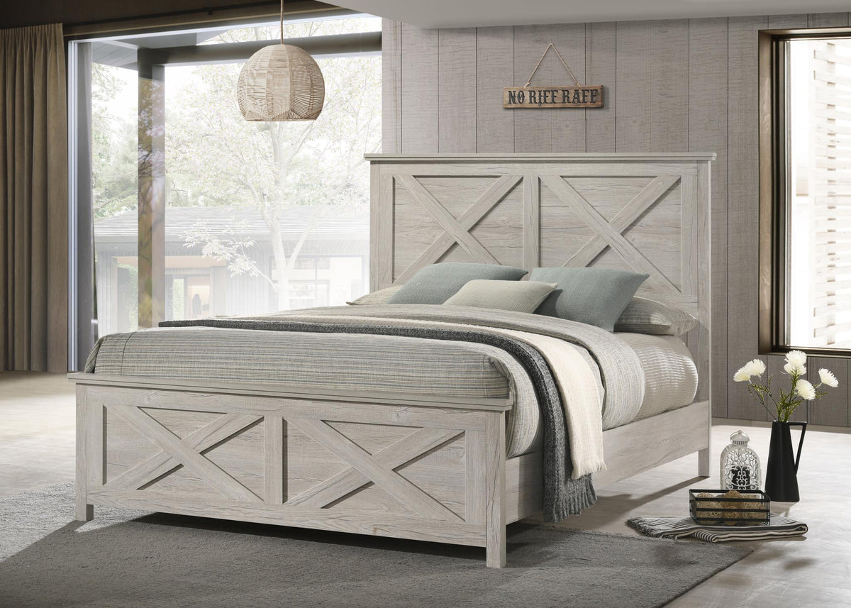 White Wash Bedroom Collection
