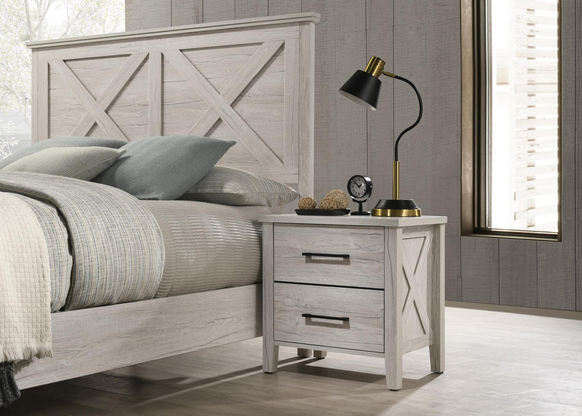 White Wash Bedroom Collection