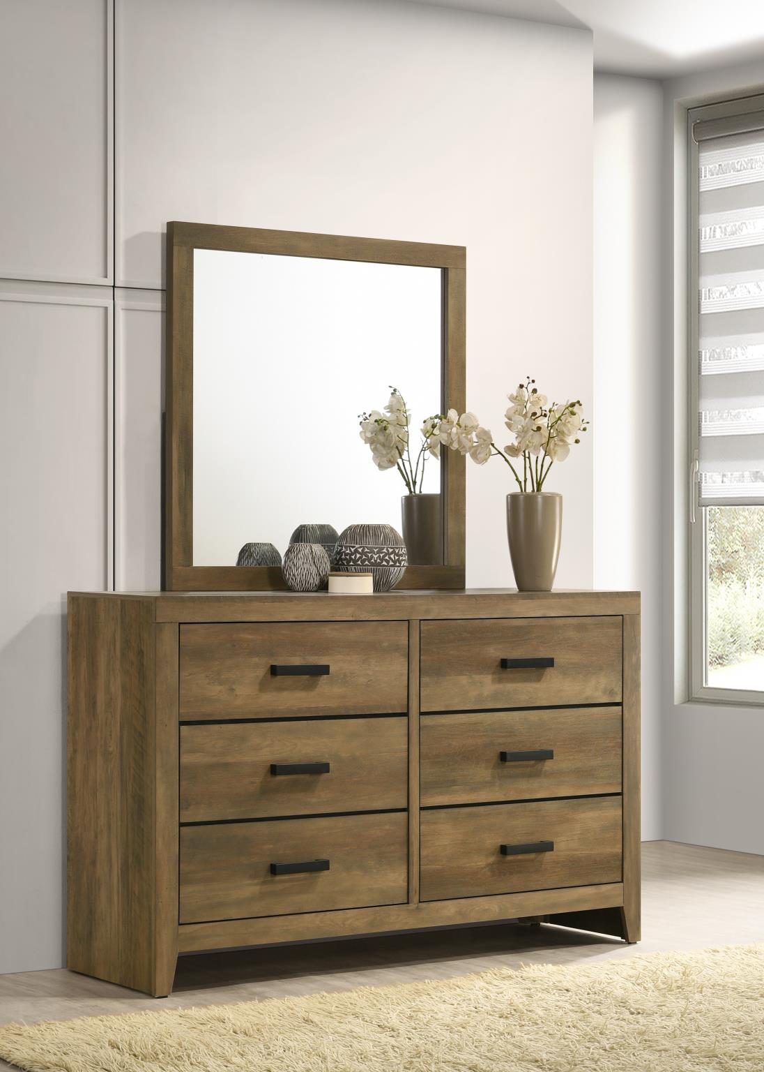Knotty Oak Bedroom Collection