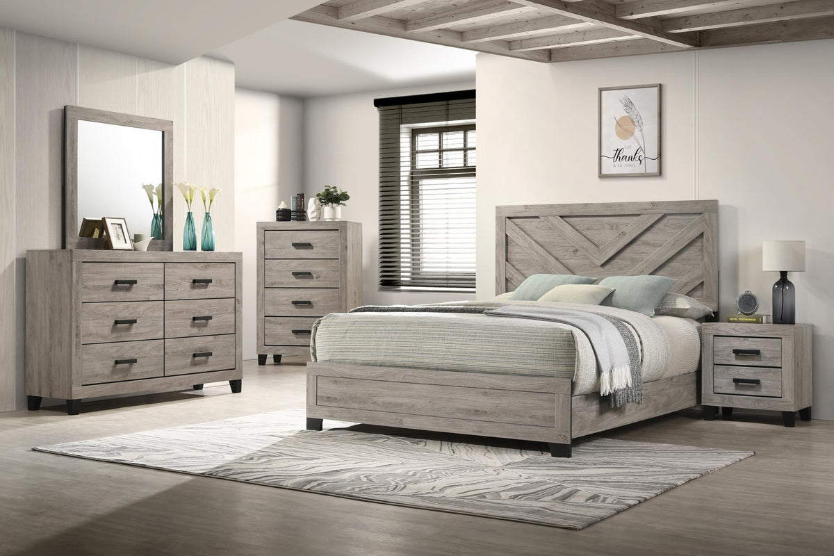 Light Gray Value Bedroom Collection