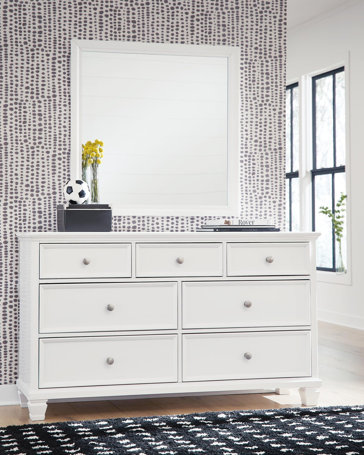 Fortman Dresser with Mirrors