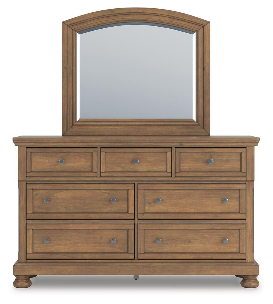 Feddinger Dresser with Mirrors