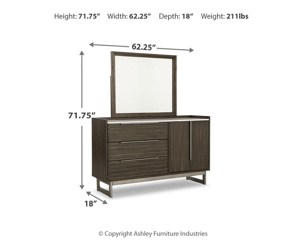 Arkenton Dresser with Mirrors