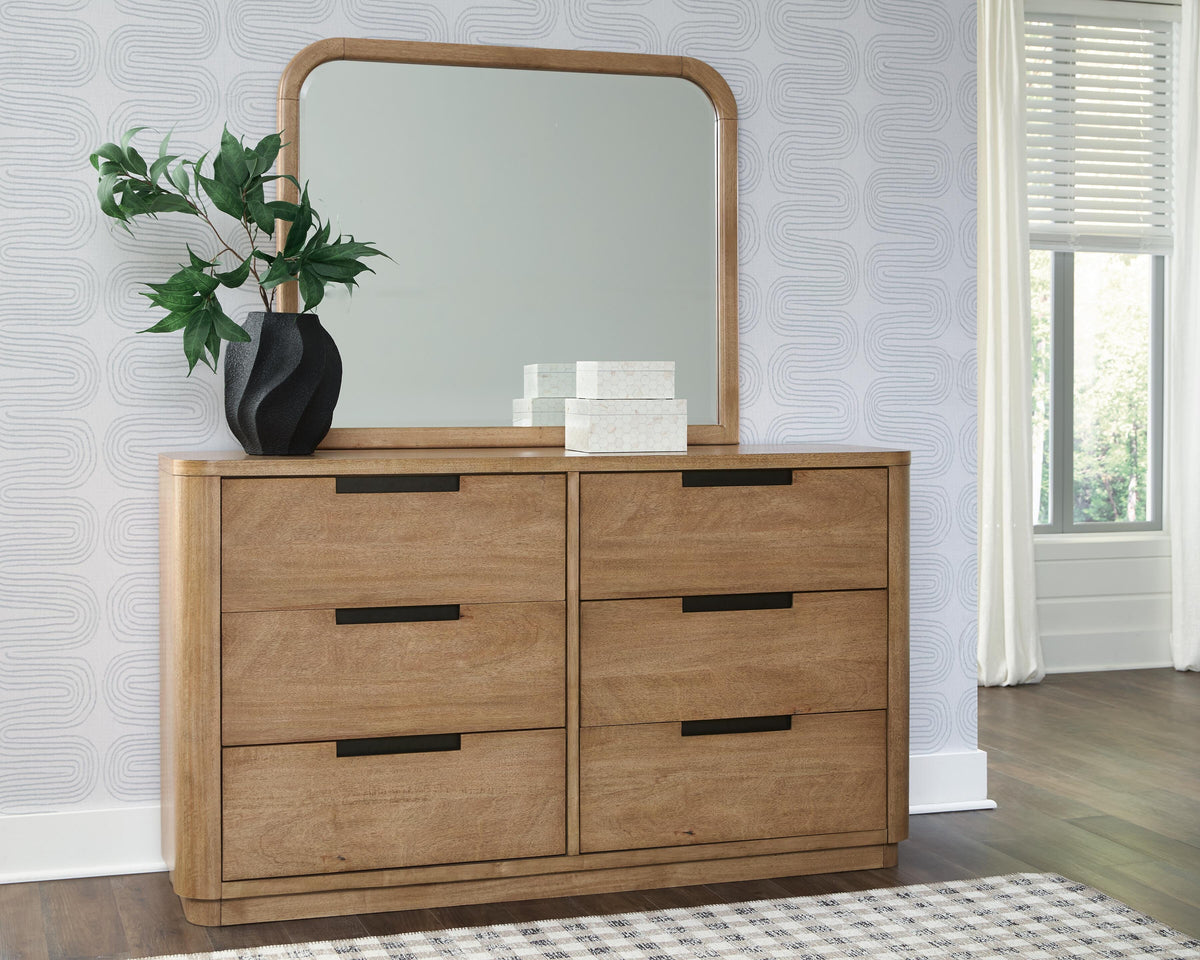 Pamaria Dresser with Mirror by Ashley - image 2