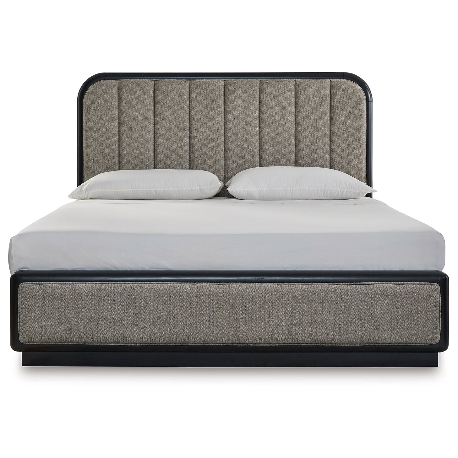 Rowanbeck King Upholstered Panel Bed
