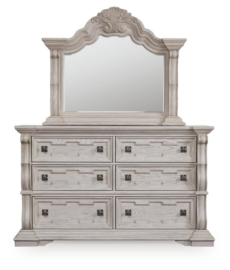 Bruchandi Dresser with Mirrors