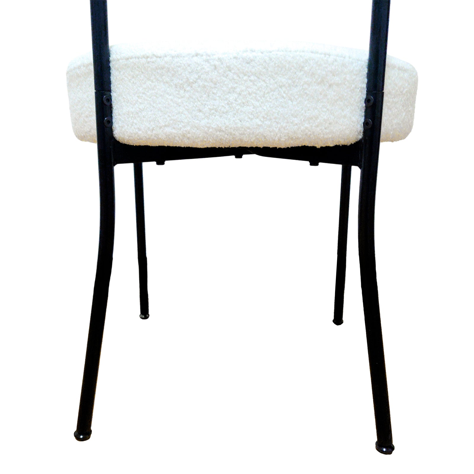 Besta Modern White Velvet Dining Chair - Set of 2