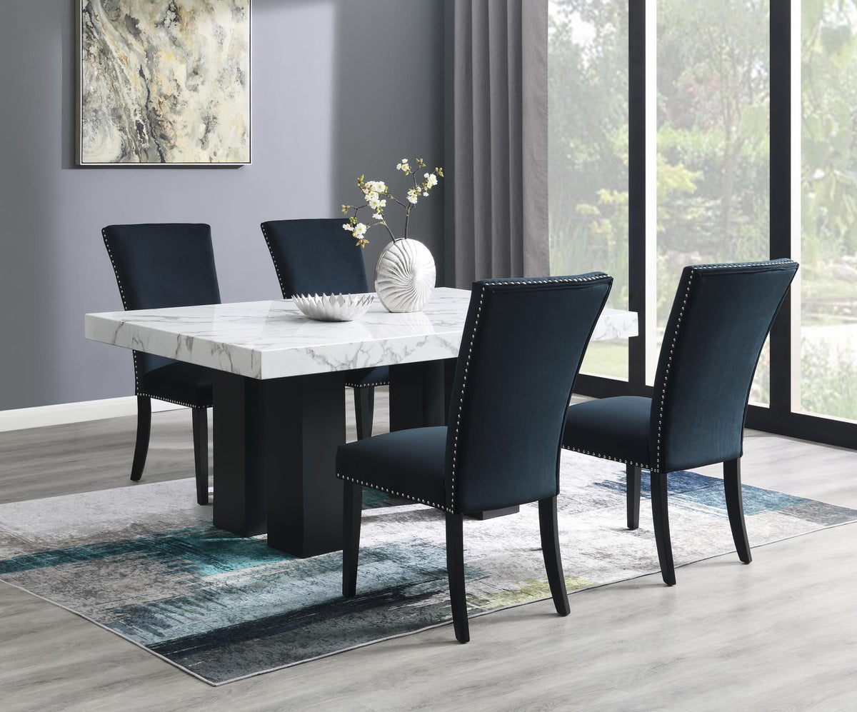 Dining Table with Choice of 5 Chair Colors