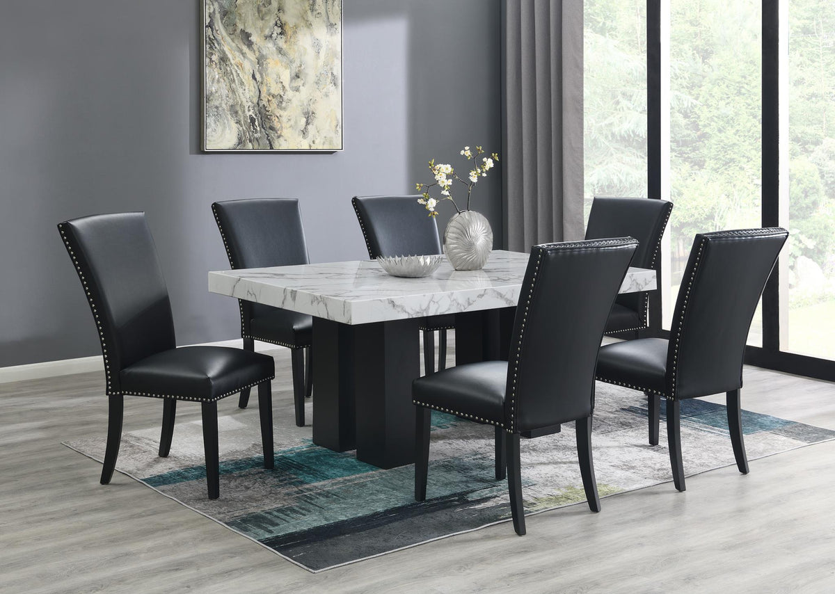 Dining Table with Choice of 5 Chair Colors