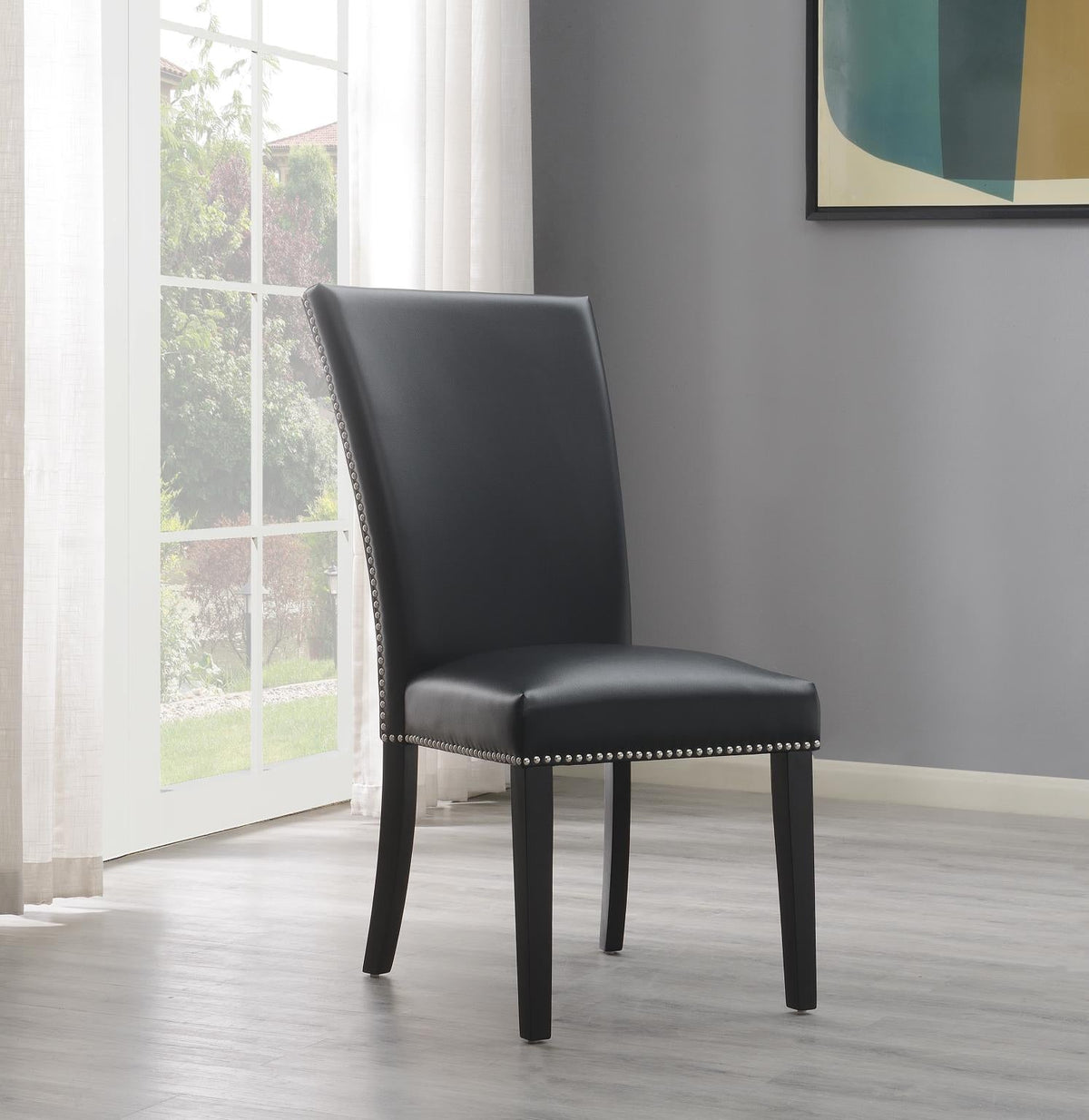 Velvet & Faux Leather Dining Chairs (5 Colors)